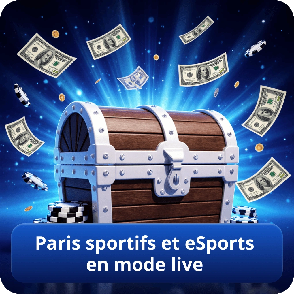 Paris sportifs et eSports en mode live