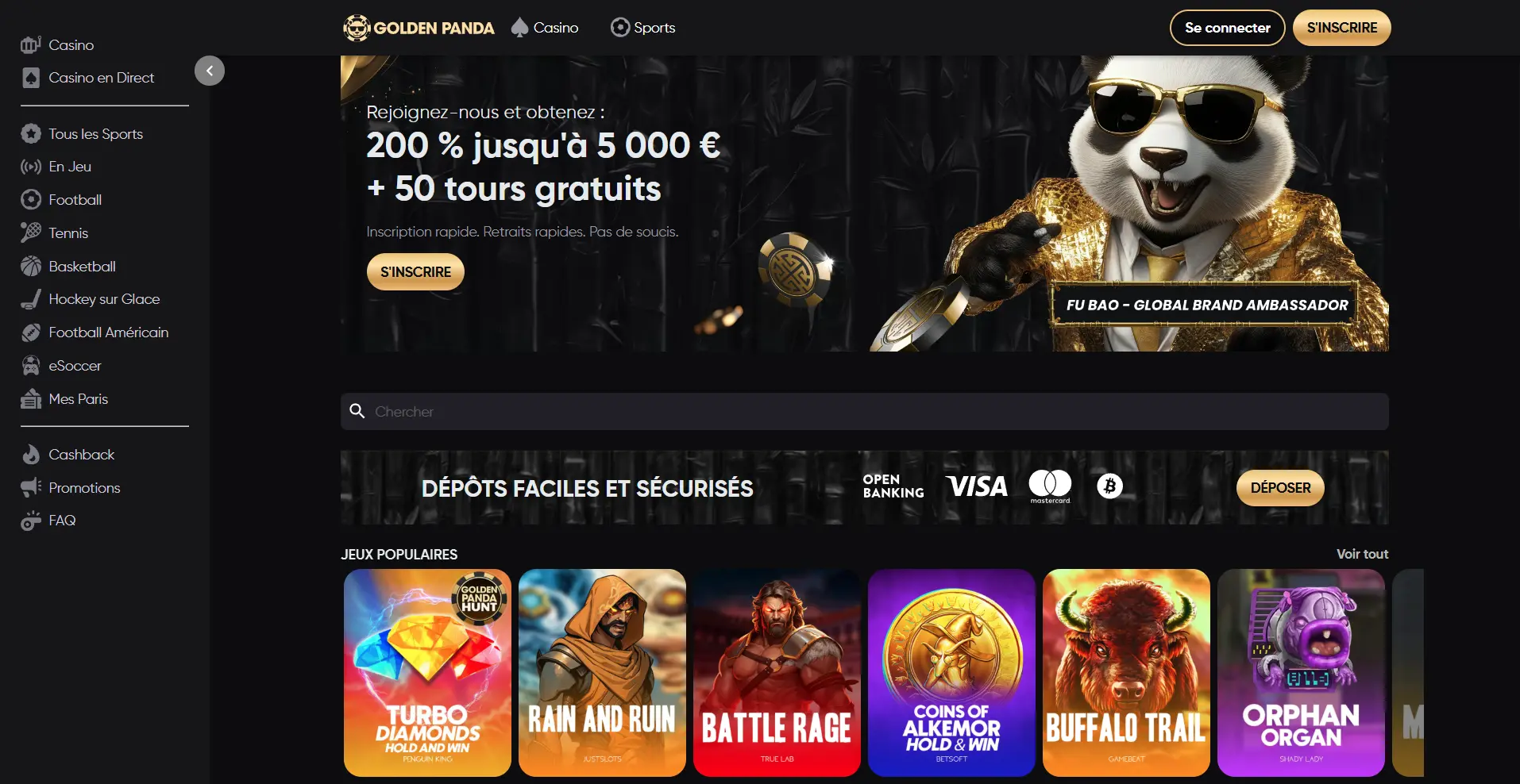 Top 5 des meilleurs casinos en ligne en France